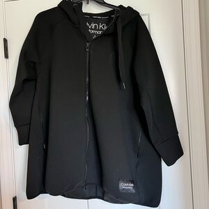 Calvin Klein Black Hooded Jacket